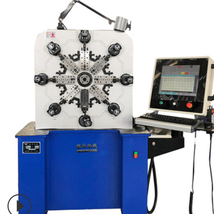 银丰自动化电脑无凸轮弹簧机小型数控折弯机线材成型机械设备厂家图3