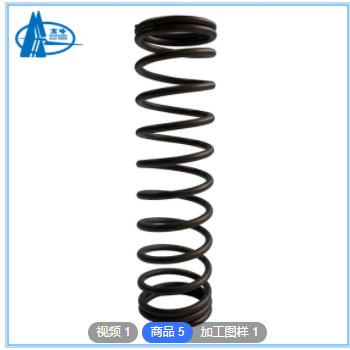 弹簧厂定制摩托车电动车减震弹簧大线径0.3-16弹簧 压缩弹簧图2
