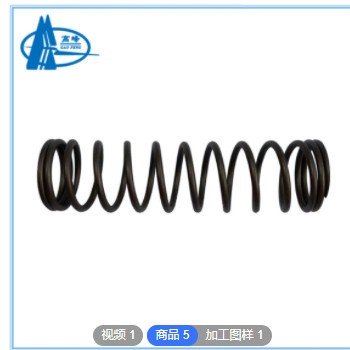 弹簧厂定制摩托车电动车减震弹簧大线径0.3-16弹簧 压缩弹簧图3